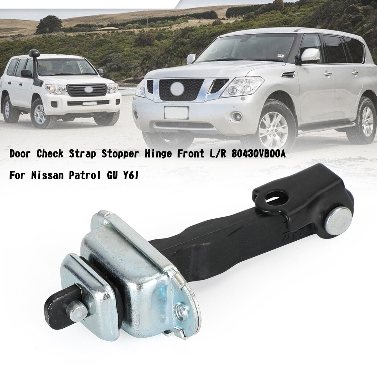 Door Check Strap Stopper Hinge Front L/R 80430VB00A For Nissan