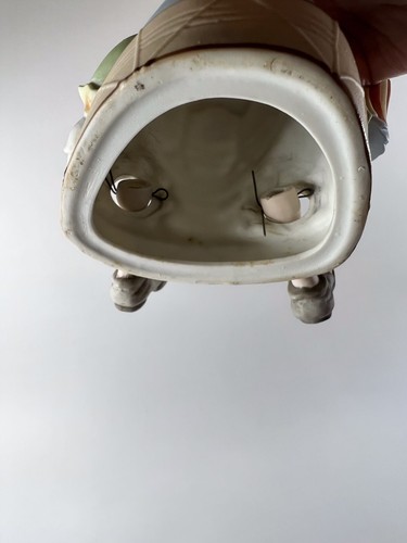 Rare Antique Lenwile Ardalt Bobble Head, Moving Feet Clown, Circa 1900’s - Picture 4 of 9