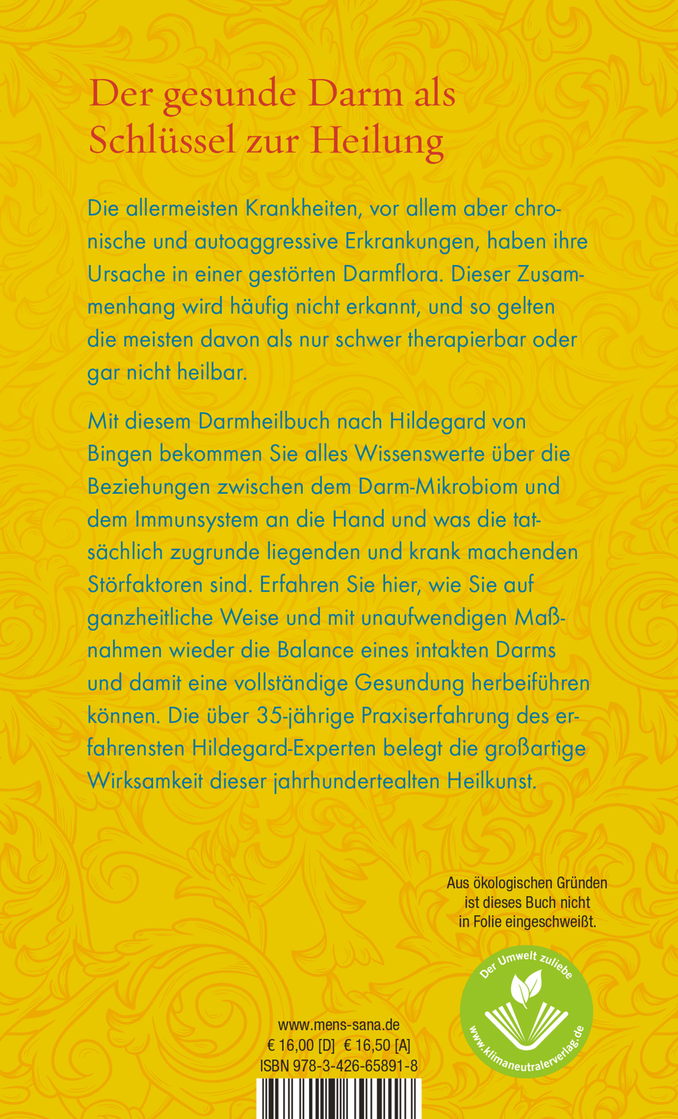 Thumbnail - Wighard Strehlow / Das Hildegard Darmheilbuch