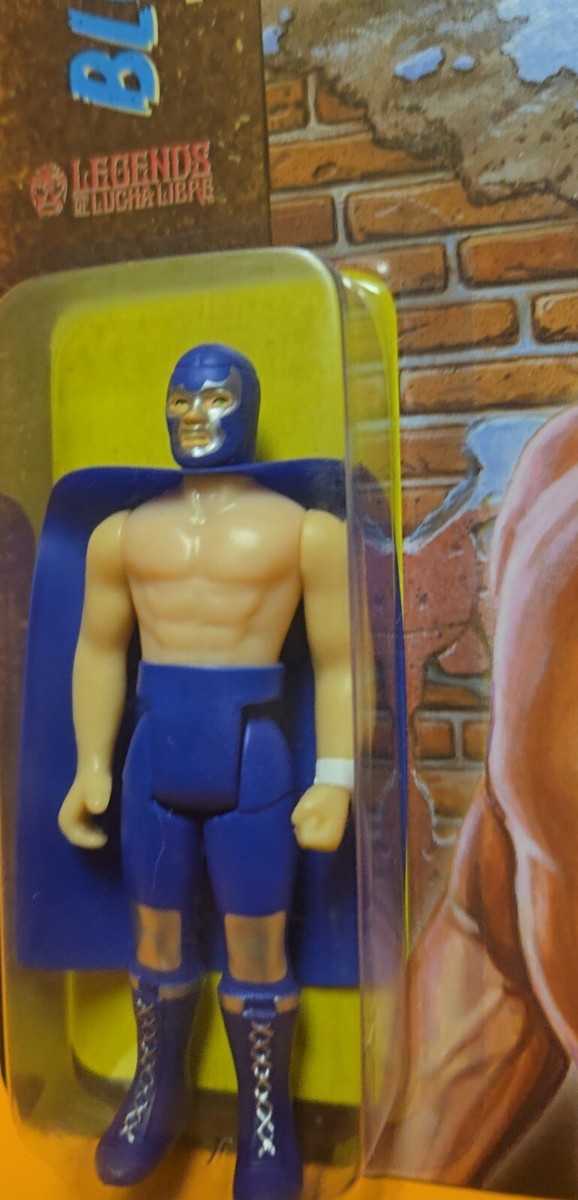 Blue Demon Jr Ilucha Reaction Action Figure Unpunched RARE