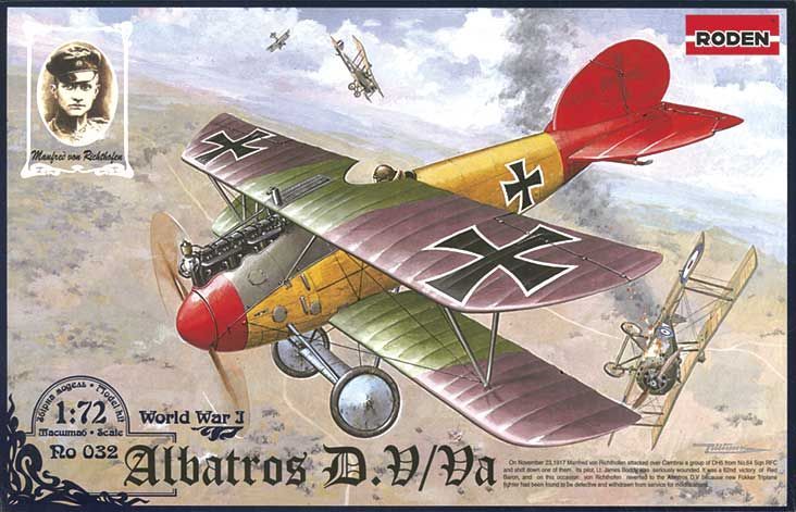 Roden 032 - 1:72 Albatros D.V/D.Va - New