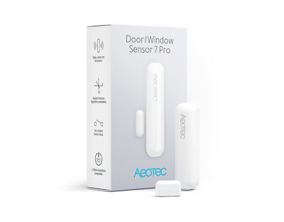 ~NEW~ Aeotec Door/Window Sensor 7 Pro w/ Tilt Sensor, Gen7 Z-Wave Plus [ZWA012]