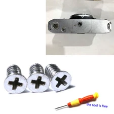 3x For Canon AE-1 Program Bottom Plate Screws With Screwdriver (free) Canon Part