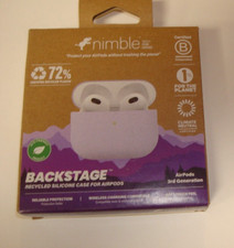 Lilac Nimble Backstage Silicone Case for Apple AirPods Pro Third Generation. NEW