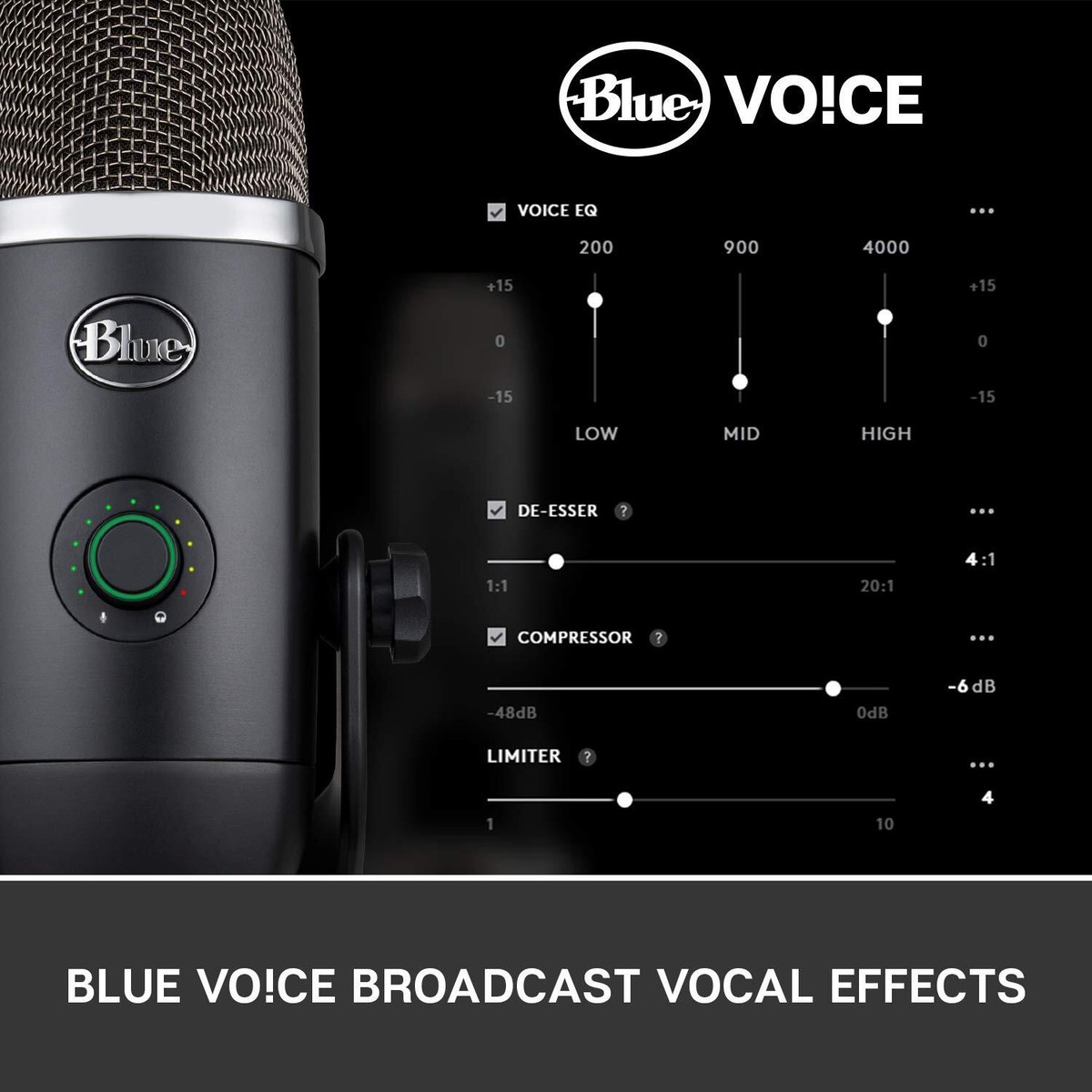 Blue Microphones Yeti X USB Microphone - Black for sale