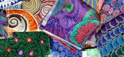 Kaffe Fassett Fabric Scraps Pack 100% Cotton fabric lot - More than 2 yards
