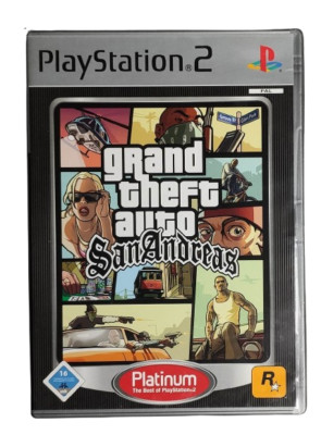      Grand Theft Auto: San Andreas (dt.) Sony PlayStation 2 2006 | GTA | PS2