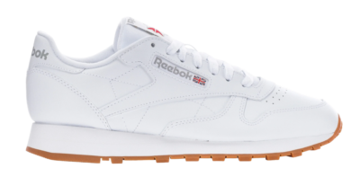 Reebok Mens Classic Leather Shoe Low White Grey Gum GY0952  display picture 1