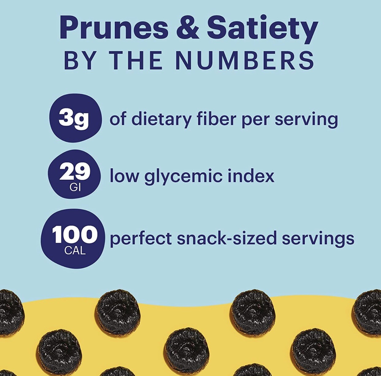 SunSweet Amazin Prunes Dried Pitted Gluten Free ( 24oz. Pouches, 3