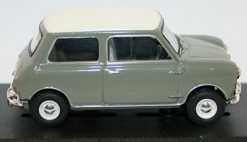 Vanguards 1/43 Scale Diecast VA02537 Morris Mini Cooper MK1 998cc - Grey / White - Picture 3 of 6