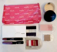 Avon Mark Make Up Retired Hook Ups Lip Gloss Face Palette Snap to It Case CHOICE