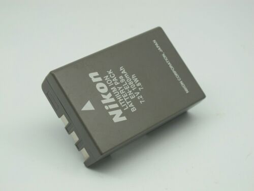 Batteria originale Nikon EN-EL9A per Nikon D60 D40 D40X D5000 D3000 MH-23 - Foto 2 di 6
