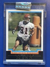 2004 Bowman #222 Maurice Mann RC /165 Uncirculated White Cincinnati Bengals