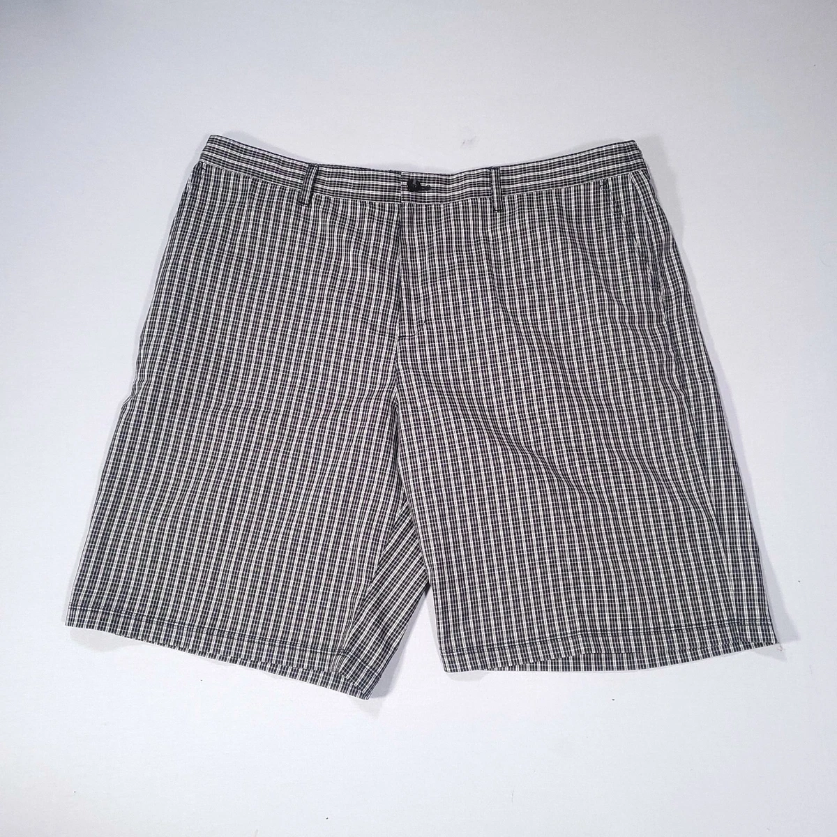 Adidas Mens Size 42 Shorts Golf Rugby Casual Checkered Pockets eBay