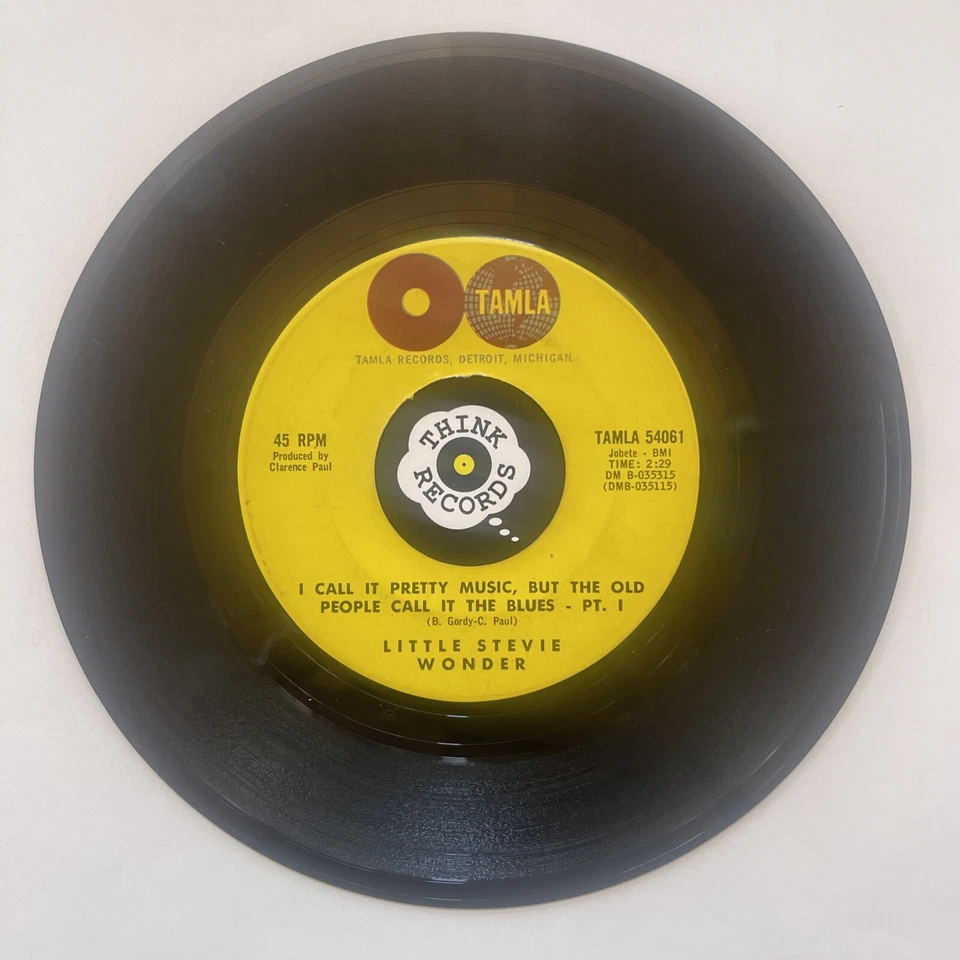 Motown 45 Stevie Wonder - I Call It Pretty Music But The Old People Call It.. NM - Image 3 of 3