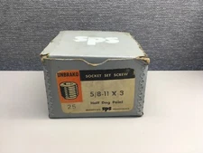 Unbrako 5/8-11 X 3” Half Dog Point Socket Set Screw  Qty 25