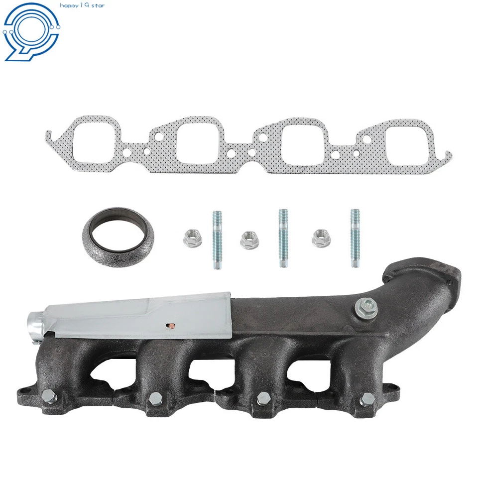 For Chevrolet C1500 GMC C2500 K3500 1988-1994 1995 Exhaust Manifold w/Gasket RH - Image 2 of 4