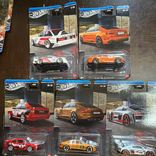 Hot Wheels Silver Series Audi 5 cars 1:64 Diecast Unopened