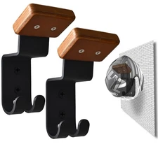 Motorcycle Helmet Rack, Heavy Duty Helmet Holder on Wall for Motorcycles Keys