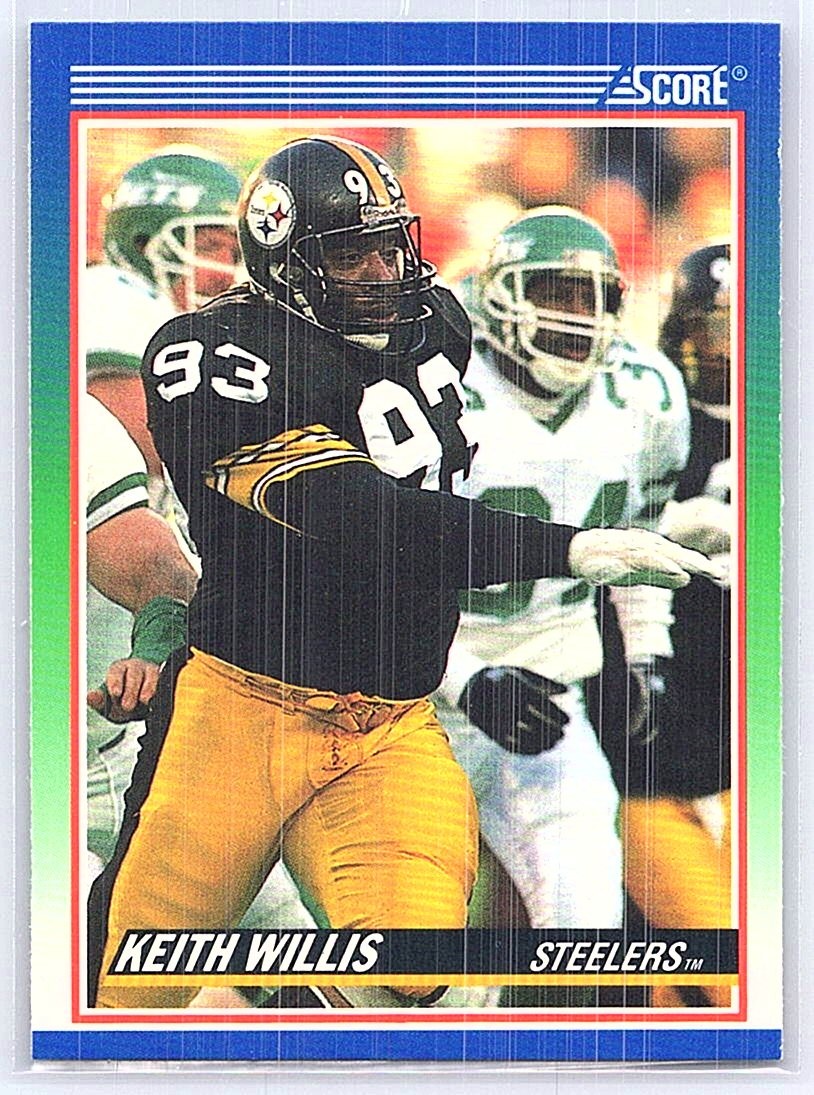 1990 Score #420 Keith Willis