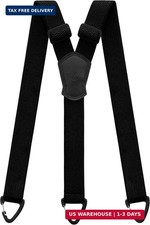 Hidden Suspenders for Men 1.5'' Heavy-Duty Under Clothes 3 Snap Loops Outdoor 