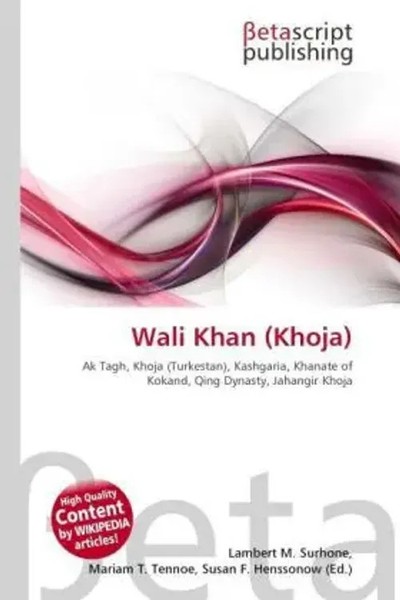 Lambert M. Surhone (U. A.) | Wali Khan (Khoja) | Taschenbuch | Englisch (2026)-image