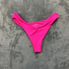 Ayra Swim Bikini Bottom Womens Medium High Leg Thong Made in California Swimwear