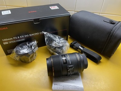 Sigma (JP) - Sigma 105mm/ F2.8 EX DG Macro OS *neuwertig/ for Nikon* - OVP!