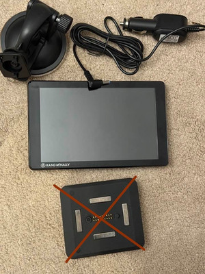RAND MCNALLY TND750 TND-750 7'' TRUCK GPS PLEASE READ