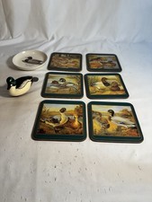 DUCKS UNLIMITED JETT BRUNET MINIATURE DECOY-P...