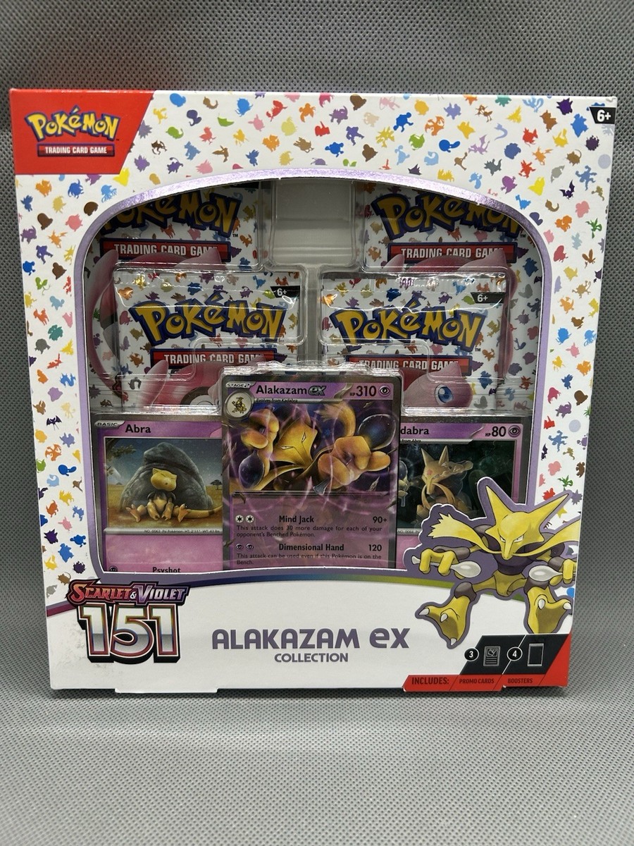 Pokemon TCG, Scarlet & Violet 151 Alakazam EX Collection Box