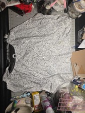 Boppy Nursing Cover. Grey And White.