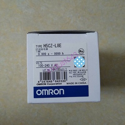 1PC New Omron H5CZ-L8E 100-240VAC Time Relay In Box Free Shipping