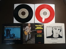 TOM PETTY The Waiting A Woman In Love Here Comes My Girl +2More Lot 45RPM Record