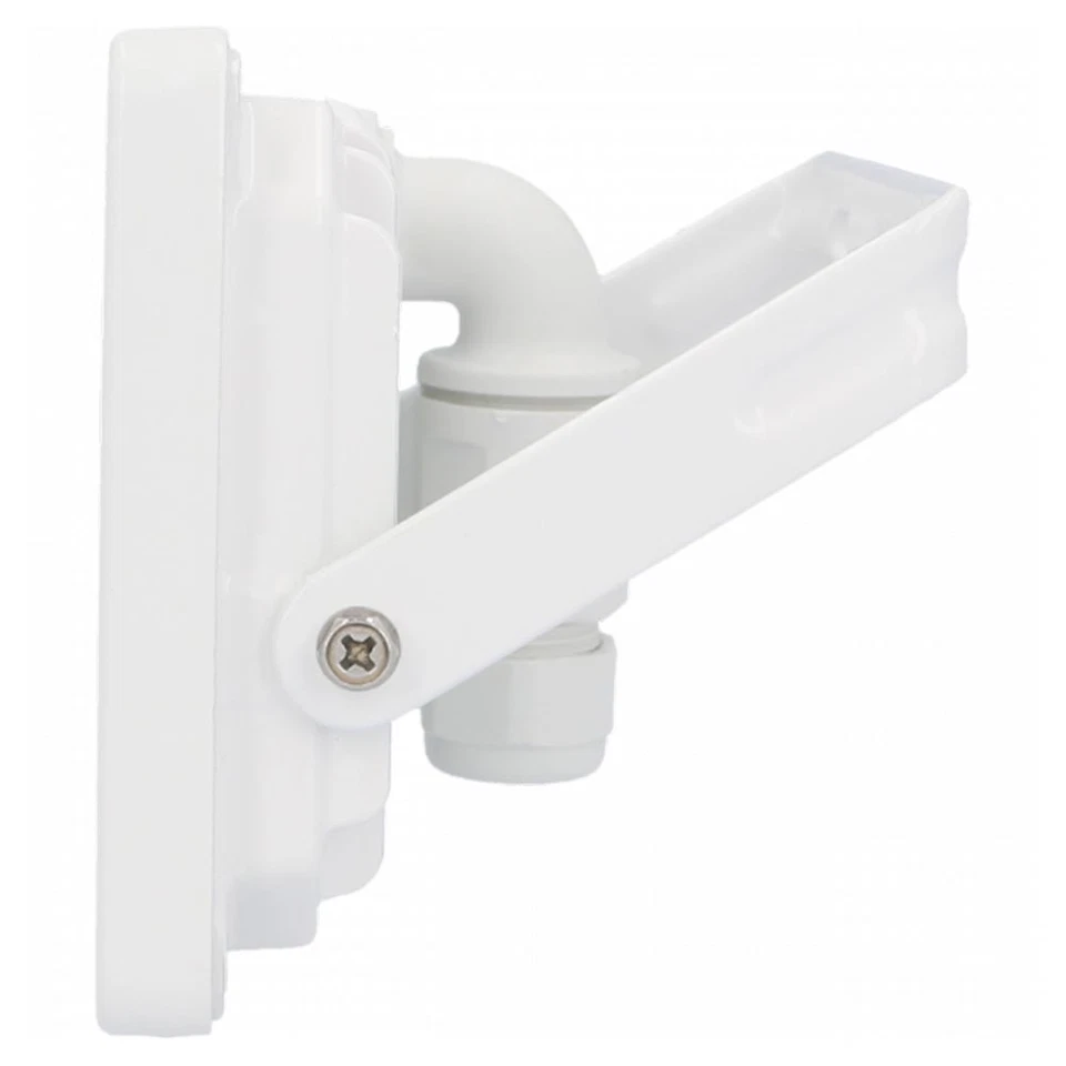 Unitec LED Fluter Strahler Außenleuchte Weiß IP65 14W Tageslicht 6500K kaltweiß - Bild 3 von 4