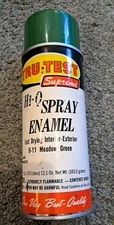 Vintage Tru Test Hi Q Spray Paint Can Meadow Green True Value