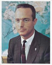SCOTT CARPENTER deceased former NASA astronaut AUTOGRAPHED photo COA