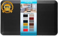 anti Fatigue Floor Mat   3/4 Inch Thick Kitchen Mats for Floor  Standing Desk