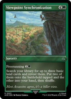 Viewpoint Synchronization (Foil Etched) -Foil Near Mint MTG