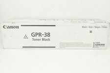 Genuine Canon GPR-38 Black Color Toner Cartridge imageRunner - NEW SEALED