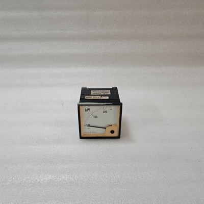 ELTROMA-TECHNIK ANALOG KW POWER METER PANELMETER 0-250 KW 440V 1A