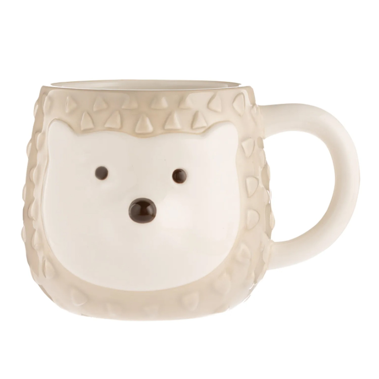 Coffee Mug Ceramic Woodland Hedgehog 570ml Tea Cup Choco Hot Beverages Drinkware