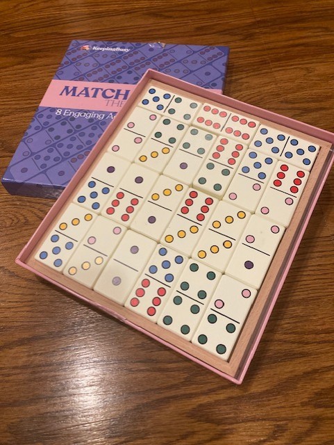 KeepingBusy MATCH THE DOTS 8 Engaging Activities for  Old Adults w/Dementia etc.