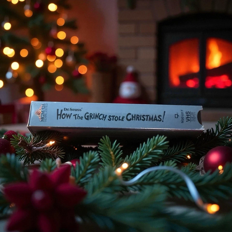 Dr Seuss How The Grinch Stole Christmas VHS VG Holiday Classic - Image 2 of 4