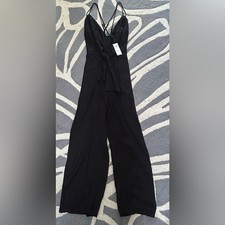 Abercrombie  Fitch Black Jumpsuit Size Medium NWT 