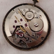 BENRUS mod BB4 ,17j Manual Wind RUNNING WATCH MOVEMENT USED PARTS, MM-22