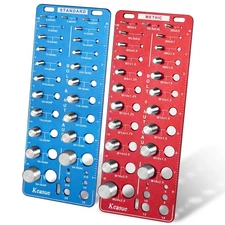 56Pcs Thread Checker, Nut and Bolt Thread Checker Standard and Metric, Thread...