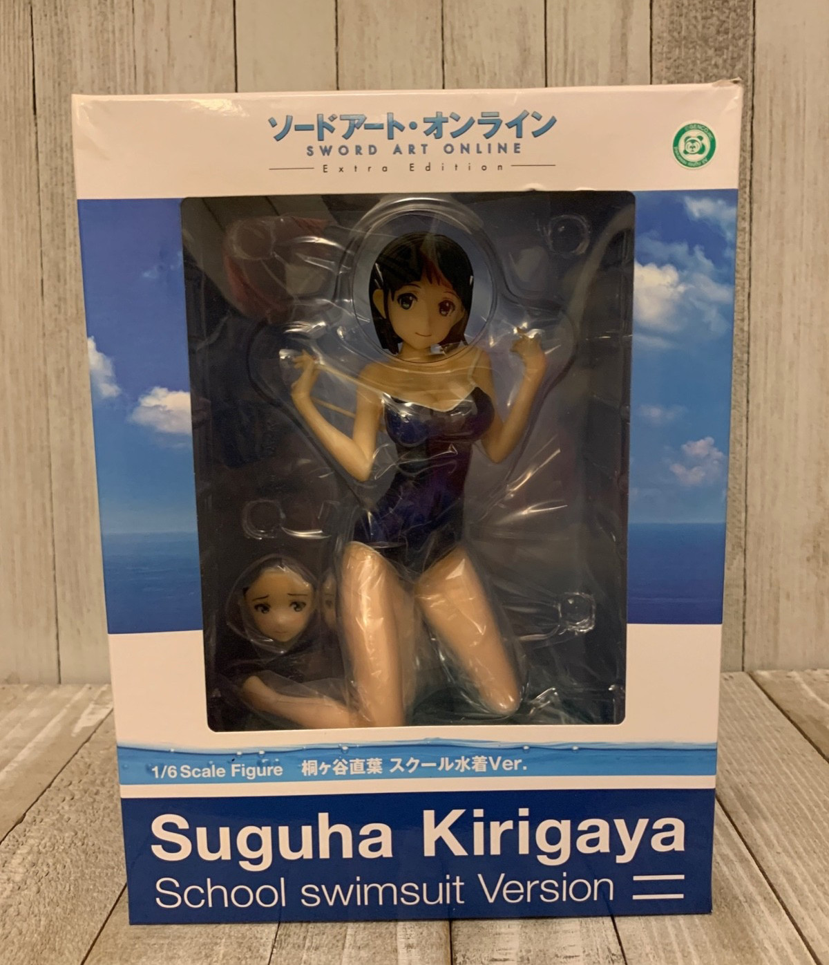 Figura Traje de Baño Escuela Suguha Kirigaya Versión Espada Arte Online Escala 1/6 Figura