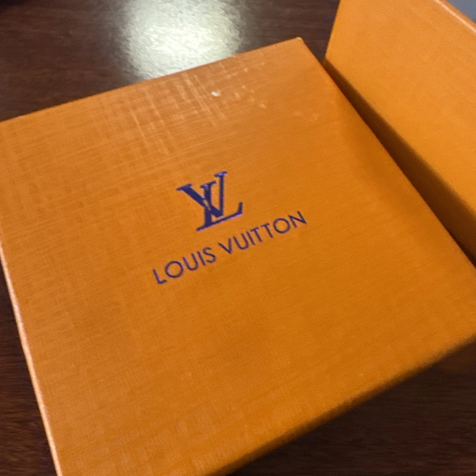 Louis Vuitton оранжевый коробка пустая крышка подарочная коробка 5 1/2 «x 451/2» логотип - Изображение 2 из 4