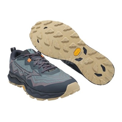 Mizuno Wave Daichi 9 GTX Gore-Tex Green Brown Men Trail Running